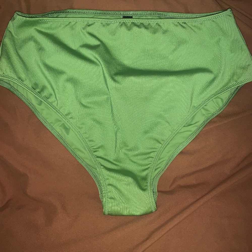 Green bikini bottom